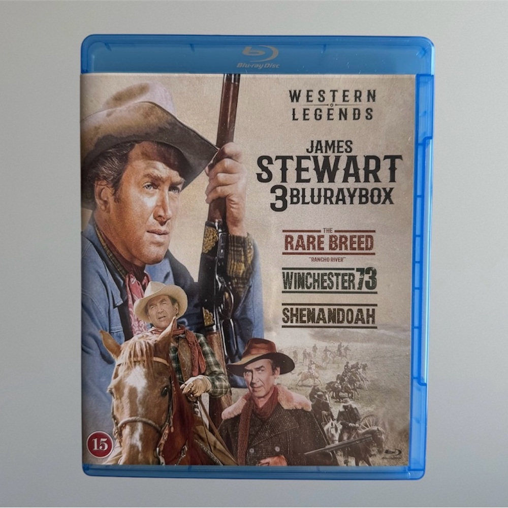 James Stewart Western Collection - 3 BLURAY BOX